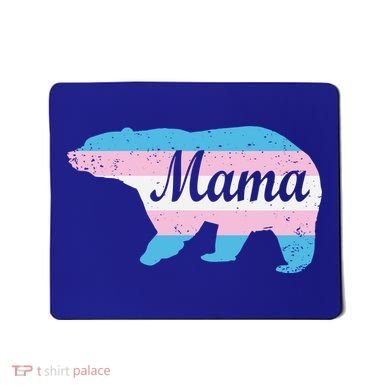 Mama Bear Pride Flag Mousepad