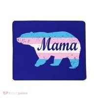 Mama Bear Pride Flag Mousepad thumb 0