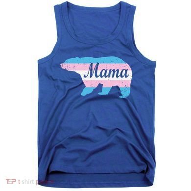 Mama Bear Pride Flag Tank Top