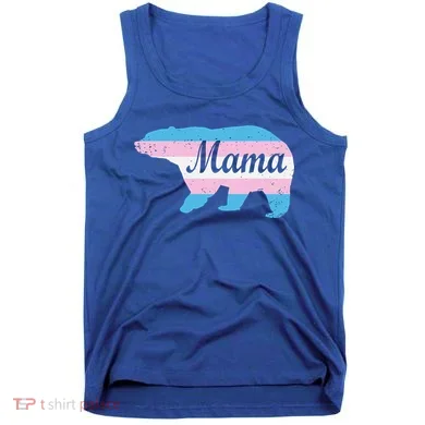 Mama Bear Pride Flag Tank Top