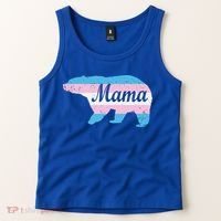 Mama Bear Pride Flag Tank Top thumb 2