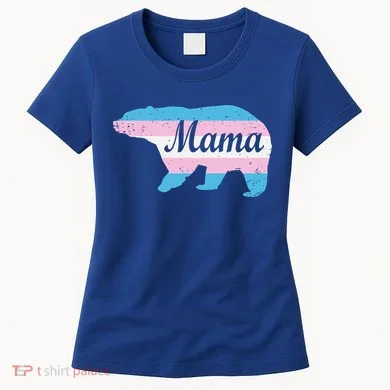 Mama Bear Pride Flag Women's T-Shirt