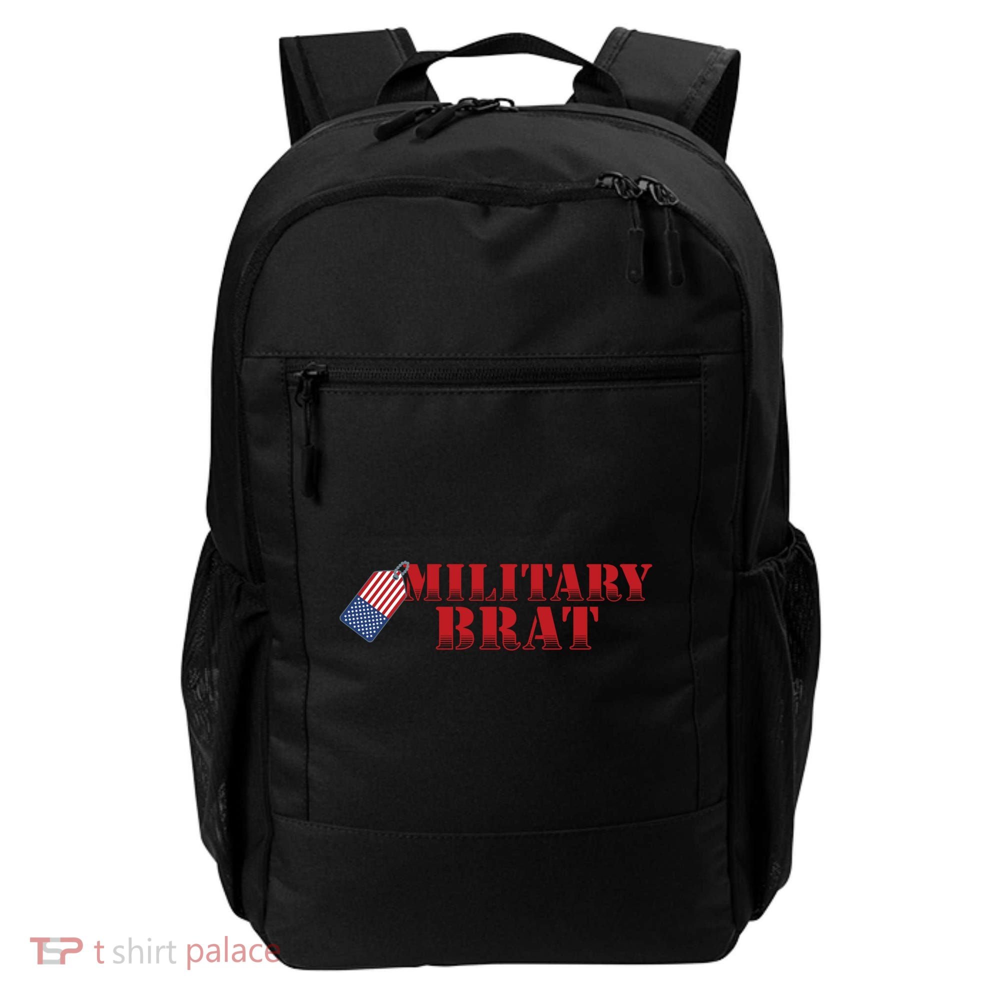 Military Brat Patriotic Gift Backpack