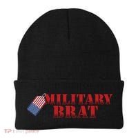 Military Brat Patriotic Gift Beanie thumb 0