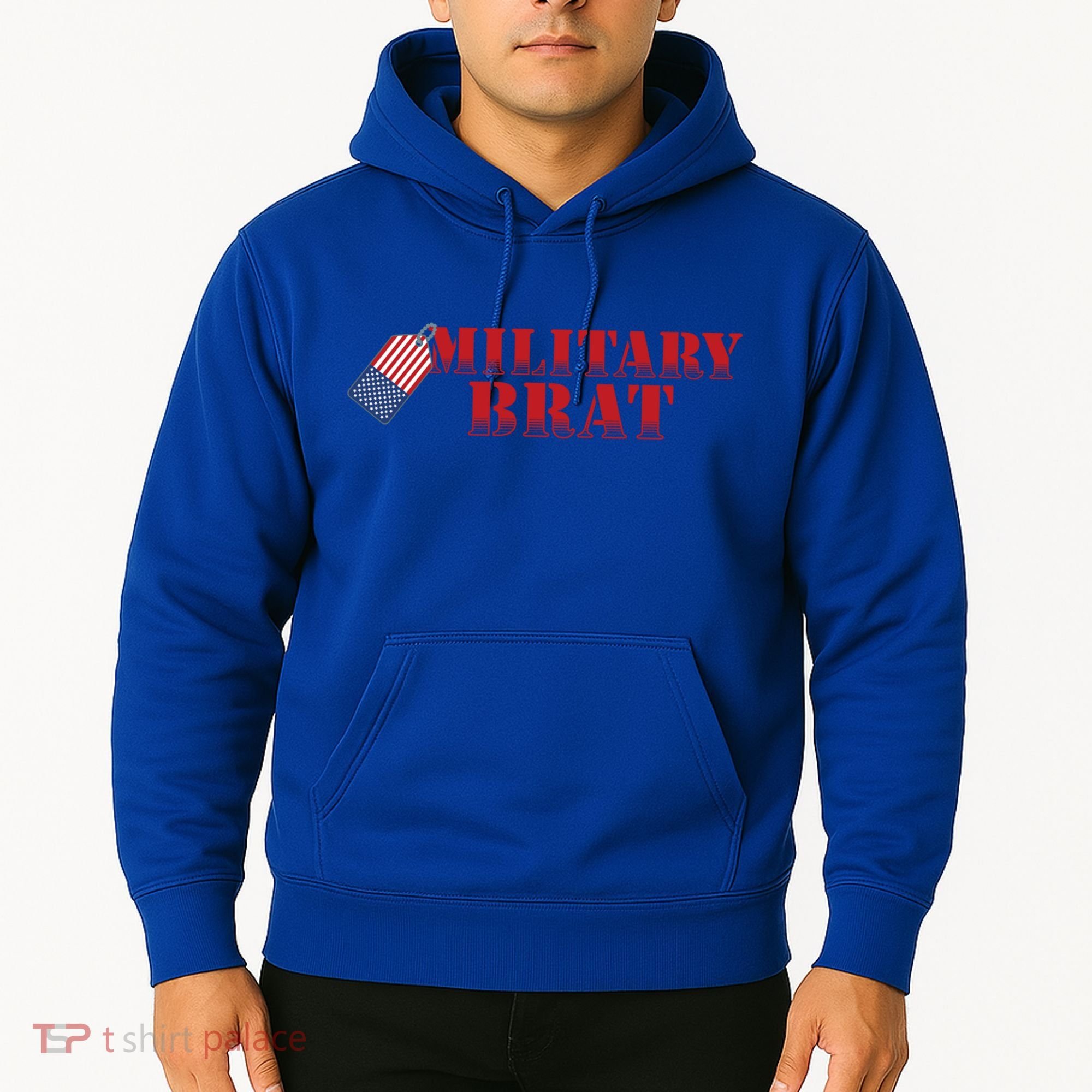 Military Brat Patriotic Gift Hoodie