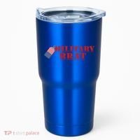 Military Brat Patriotic Gift Tumbler thumb 0