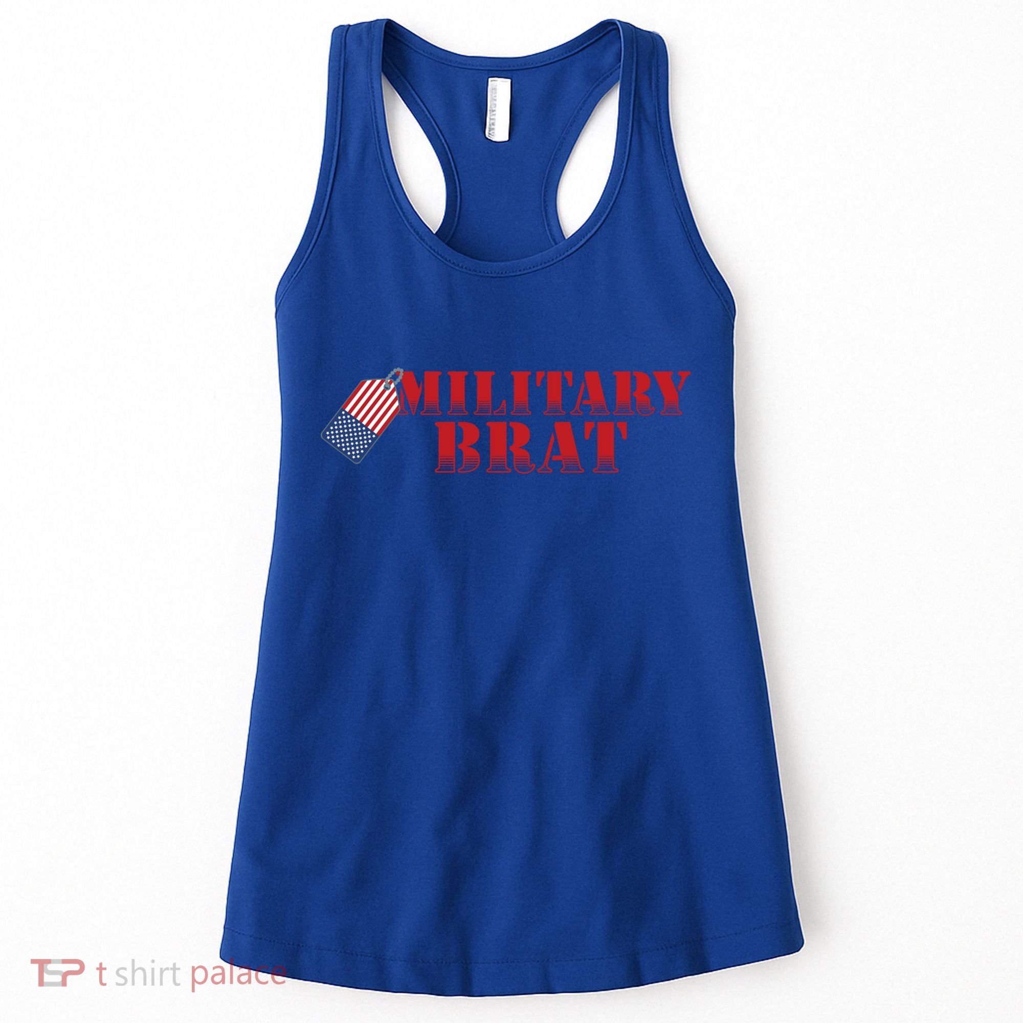 Military Brat Patriotic Gift Women's Tank Top