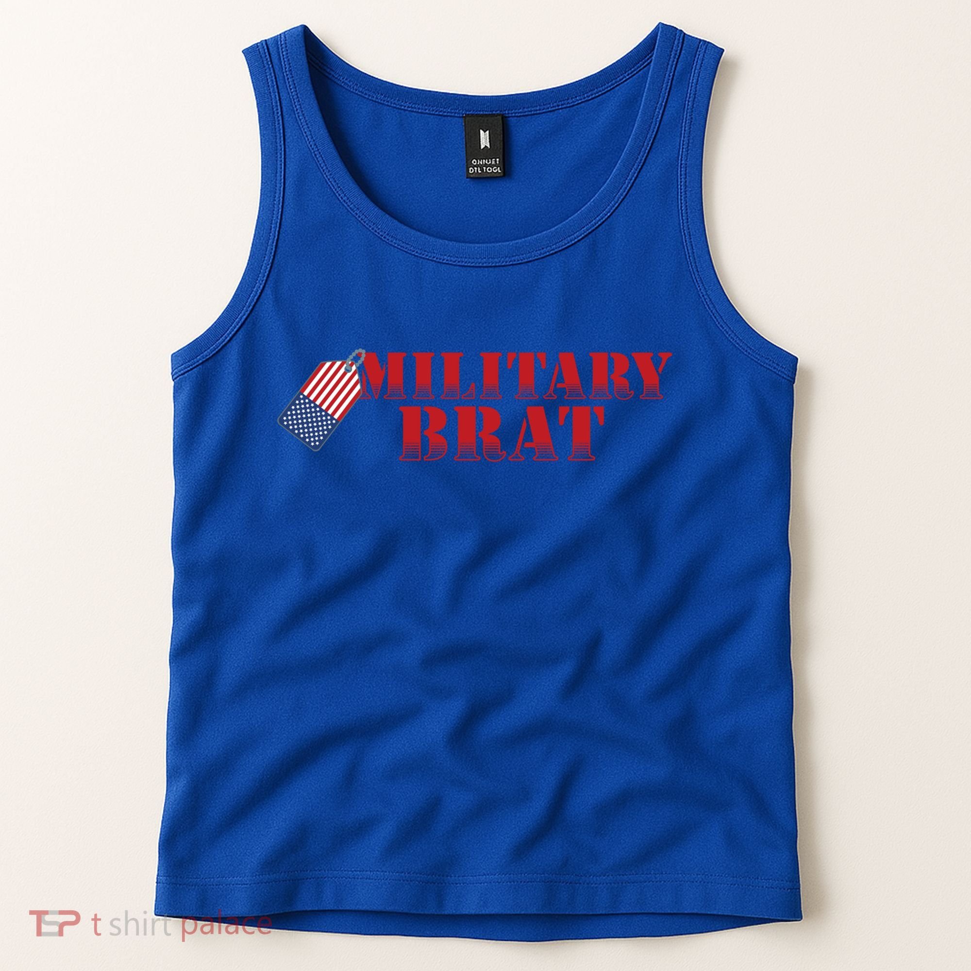 Military Brat Patriotic Gift Tank Top