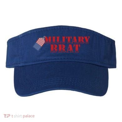 Military Brat Patriotic Gift Visor