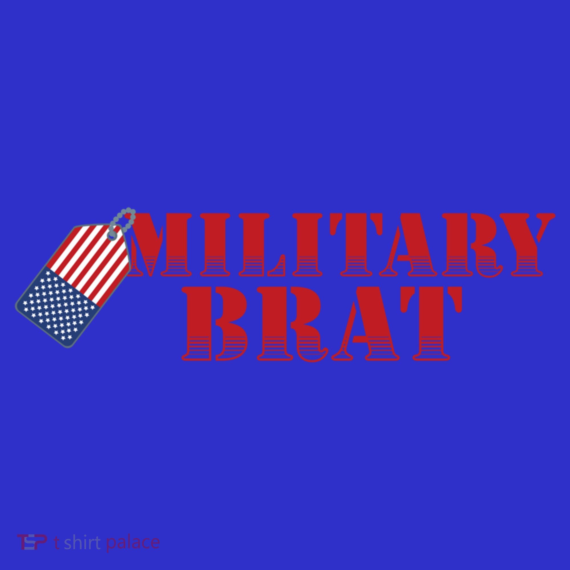 Military Brat Patriotic Gift Women's Long Sleeve Shirt