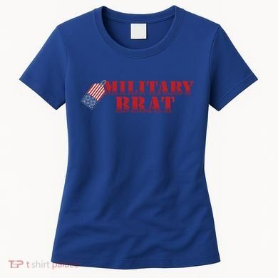 Military Brat Patriotic Gift Women's T-Shirt