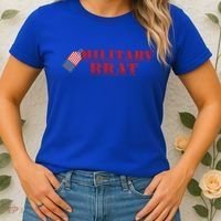 Military Brat Patriotic Gift Women's T-Shirt thumb 2