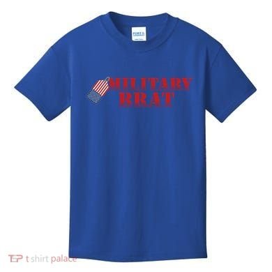 Military Brat Patriotic Gift Kids T-Shirt