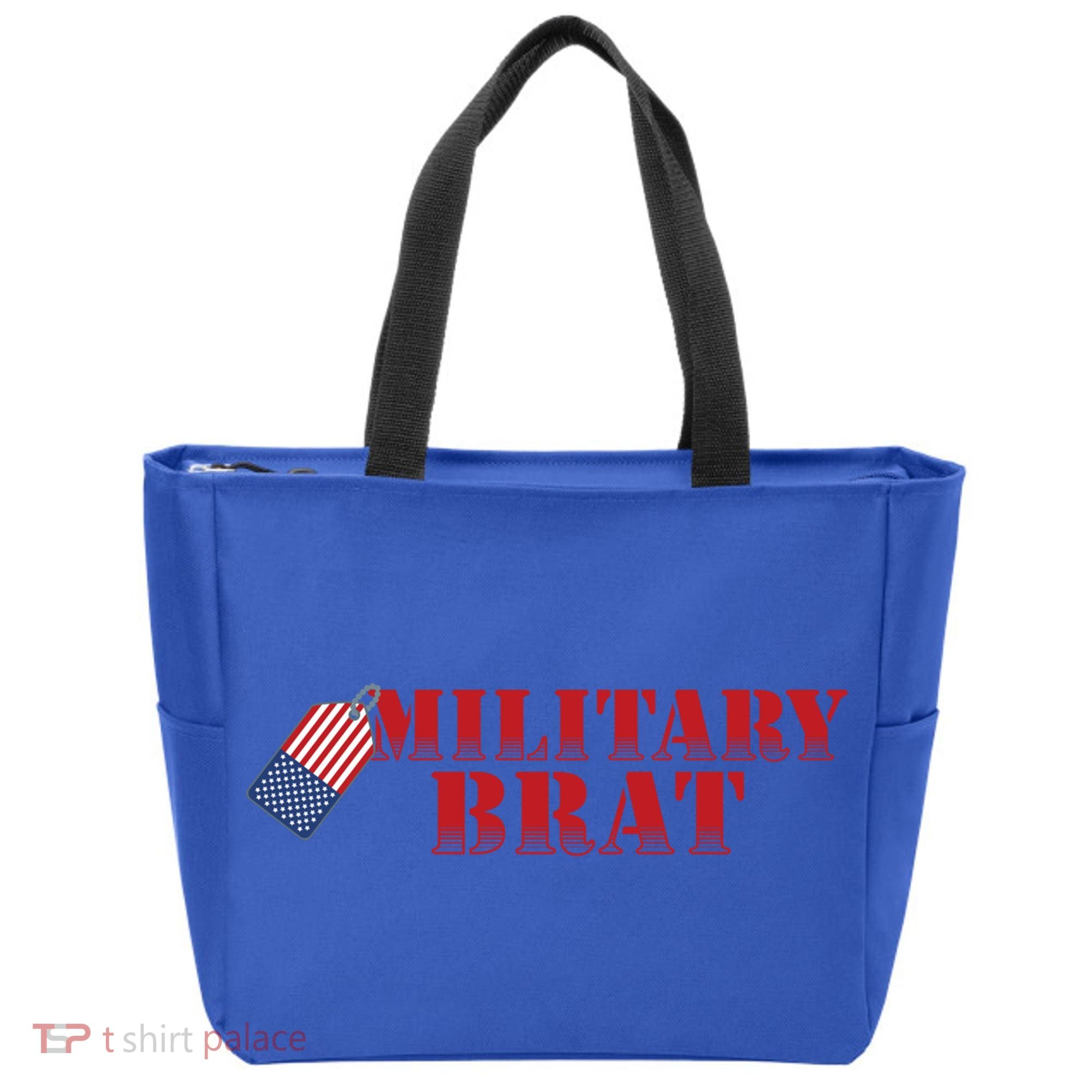 Military Brat Patriotic Gift Tote Bag