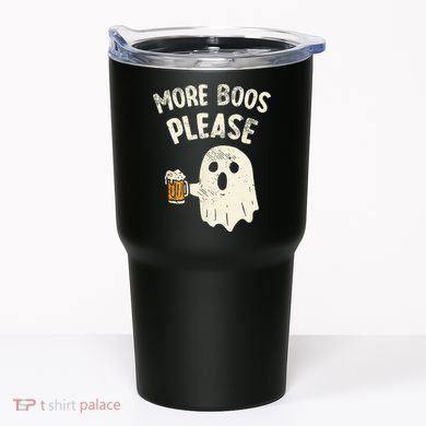 More Boos Please Ghost Beer Halloween Costume Tumbler