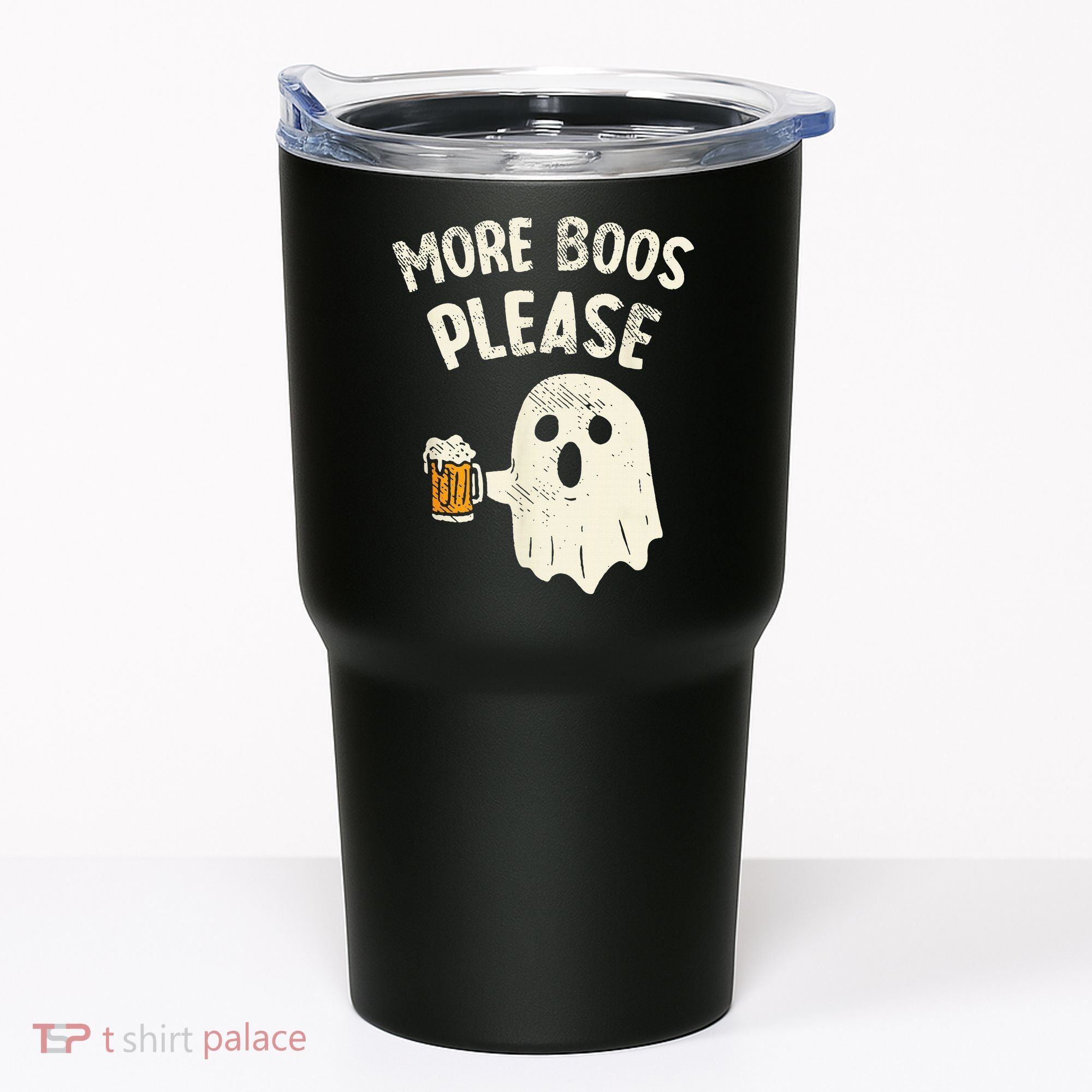 More Boos Please Ghost Beer Halloween Costume Tumbler
