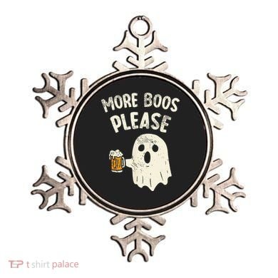 More Boos Please Ghost Beer Halloween Costume Ornament