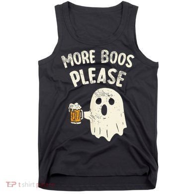 More Boos Please Ghost Beer Halloween Costume Tank Top