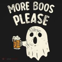 More Boos Please Ghost Beer Halloween Costume Women's Long Sleeve Shirt thumb 2