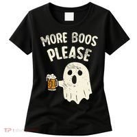 More Boos Please Ghost Beer Halloween Costume Women's T-Shirt thumb 0