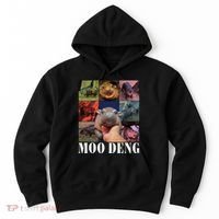 Moodeng Baby Pygmy Hippo Cute Zoo For Family Hoodie thumb 0