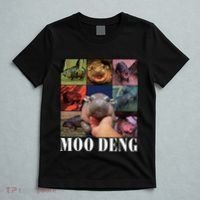 Moodeng Baby Pygmy Hippo Cute Zoo For Family T-Shirt thumb 5