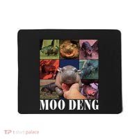 Moodeng Baby Pygmy Hippo Cute Zoo For Family Mousepad thumb 0