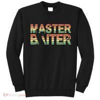 Master Baiter Retro Funny Fishing Sweatshirt thumb 0