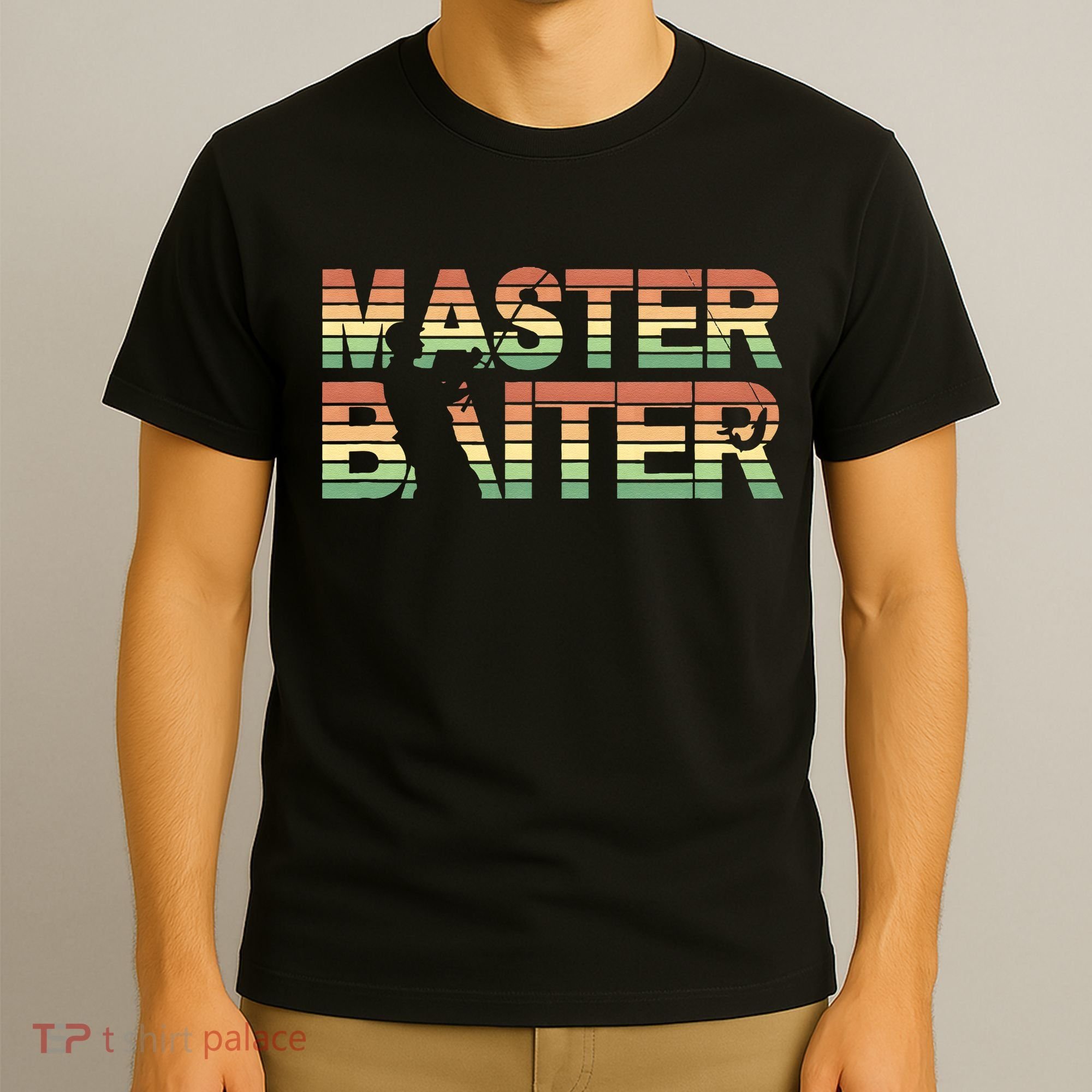 Master Baiter Retro Funny Fishing T-Shirt