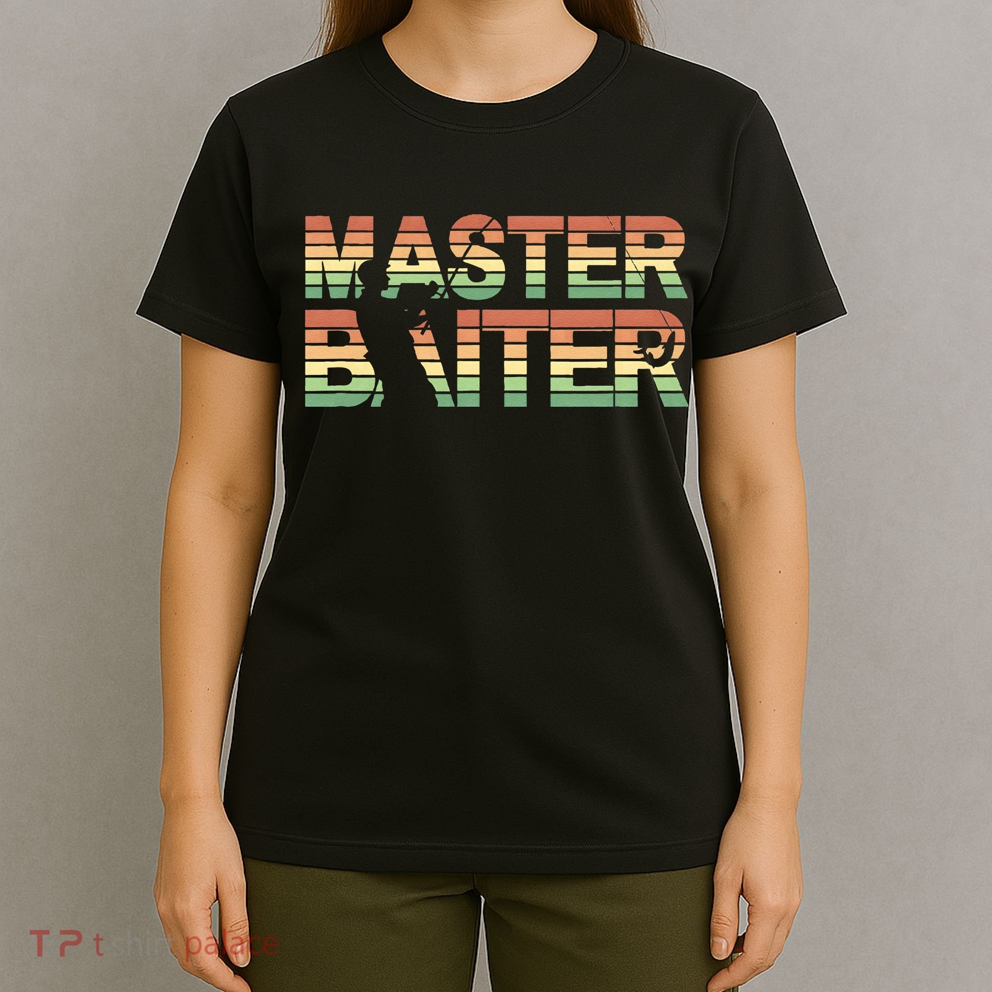 Master Baiter Retro Funny Fishing T-Shirt