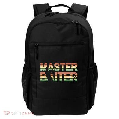 Master Baiter Retro Funny Fishing Backpack