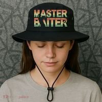 Master Baiter Retro Funny Fishing Bucket Hat thumb 3
