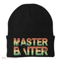 Master Baiter Retro Funny Fishing Beanie thumb 0