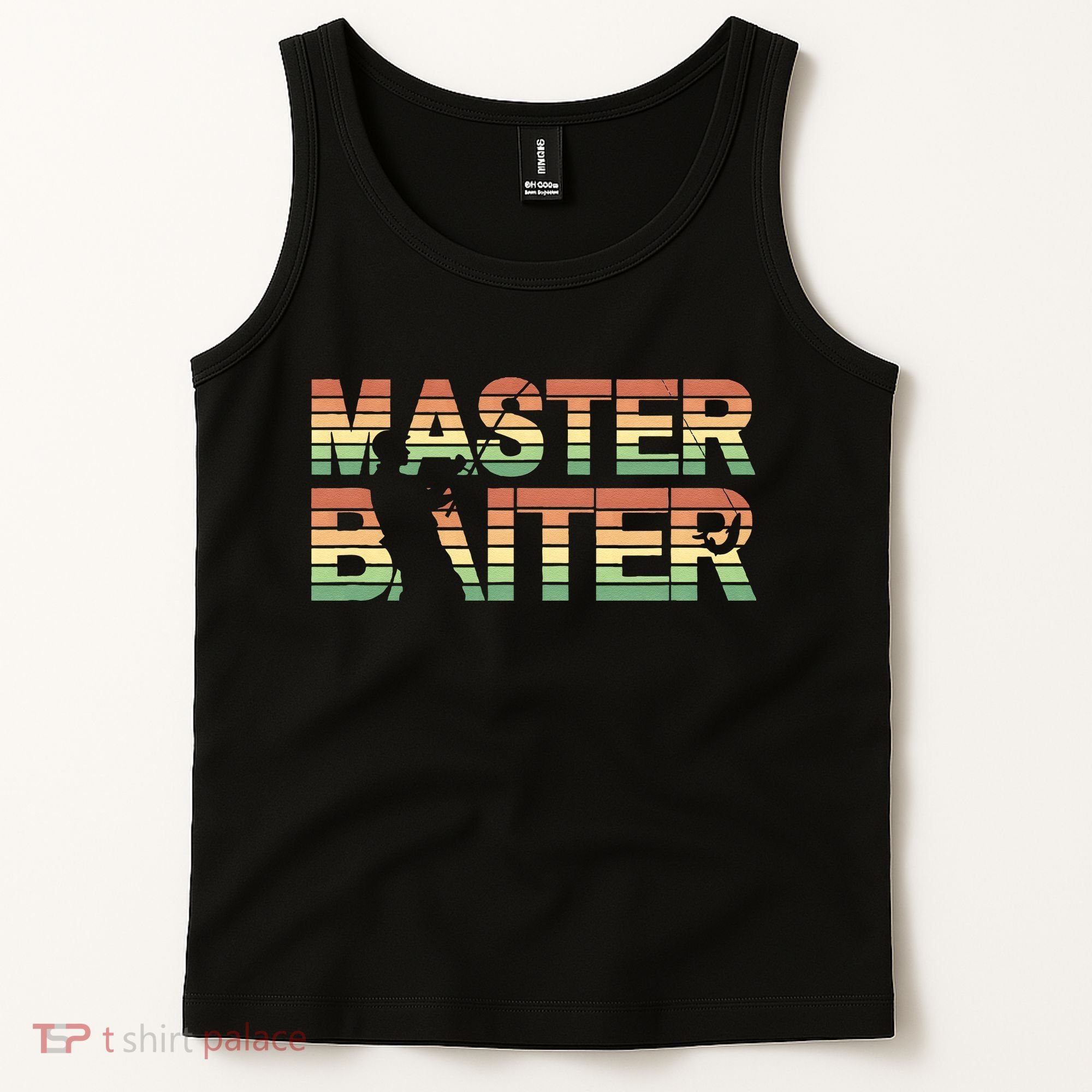 Master Baiter Retro Funny Fishing Tank Top