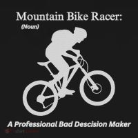 Mountain Bike Racer A Professional Bad Decision Maker Women's Hoodie thumb 2