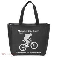 Mountain Bike Racer A Professional Bad Decision Maker Tote Bag thumb 0