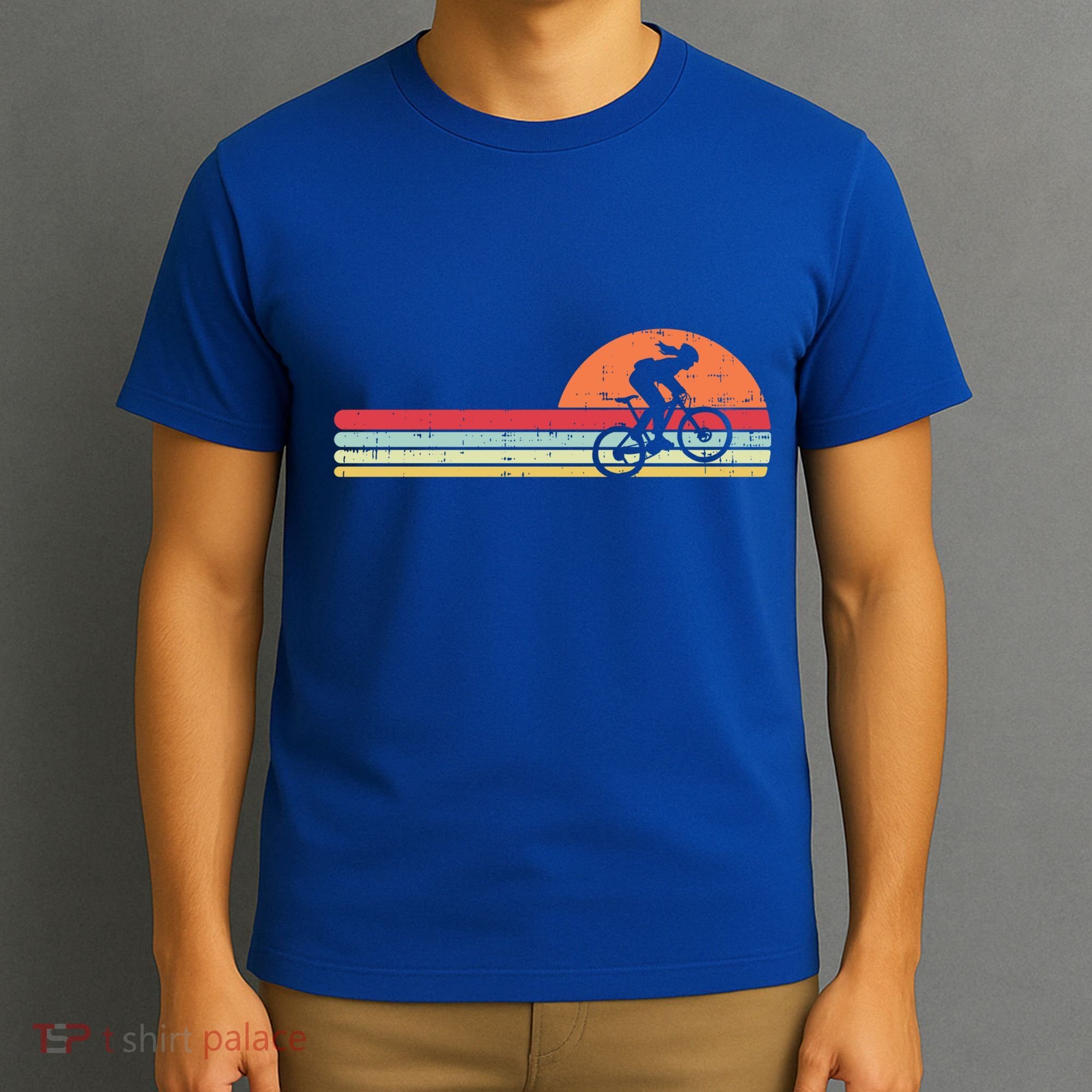 Mountain Bike Retro Cycling Bicycle Rider Gift Cute Gift T-Shirt