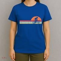 Mountain Bike Retro Cycling Bicycle Rider Gift Cute Gift T-Shirt thumb 4