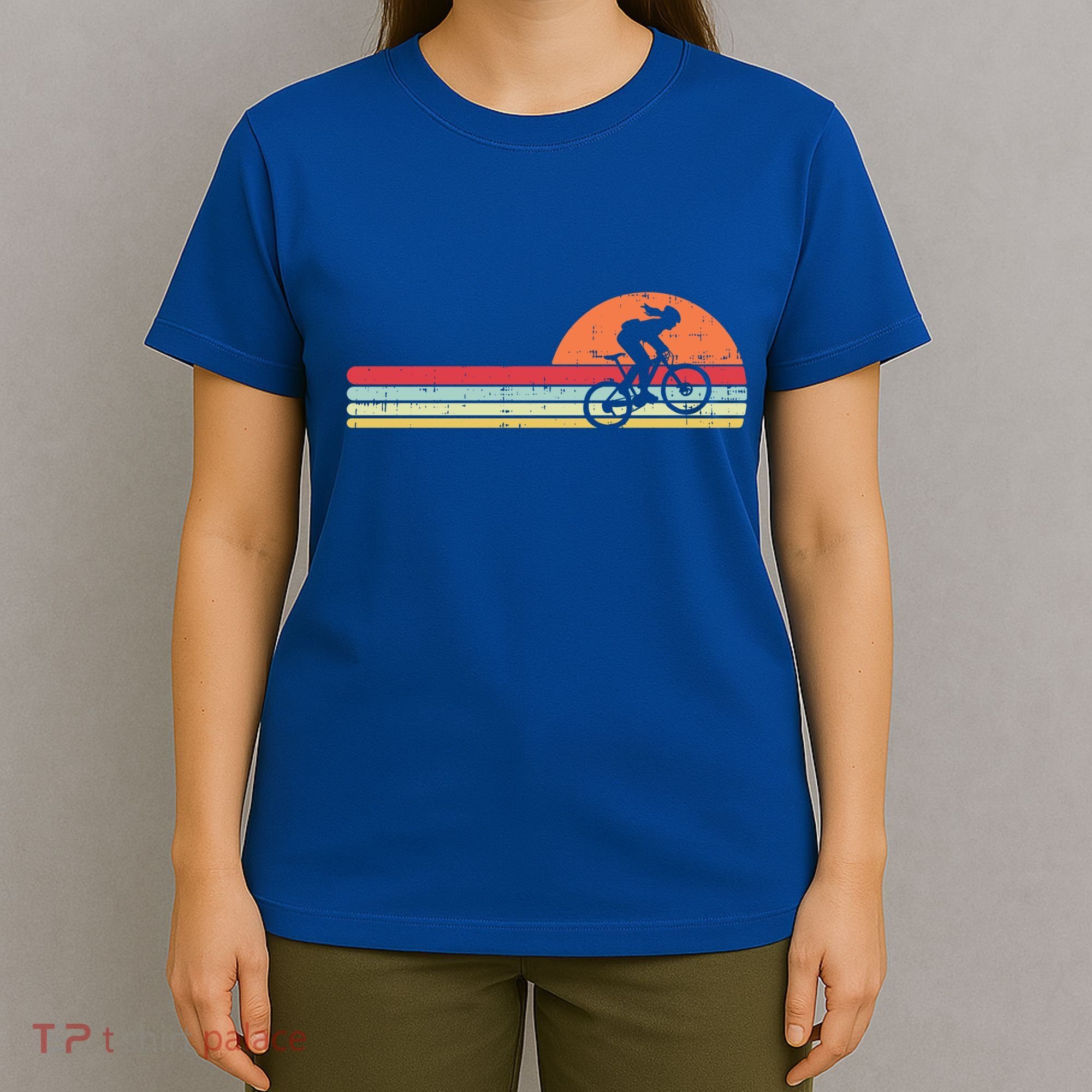 Mountain Bike Retro Cycling Bicycle Rider Gift Cute Gift T-Shirt