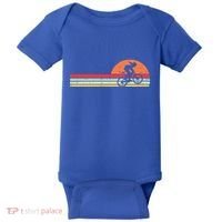 Mountain Bike Retro Cycling Bicycle Rider Gift Cute Gift Baby Bodysuit thumb 0