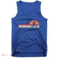 Mountain Bike Retro Cycling Bicycle Rider Gift Cute Gift Tank Top thumb 0