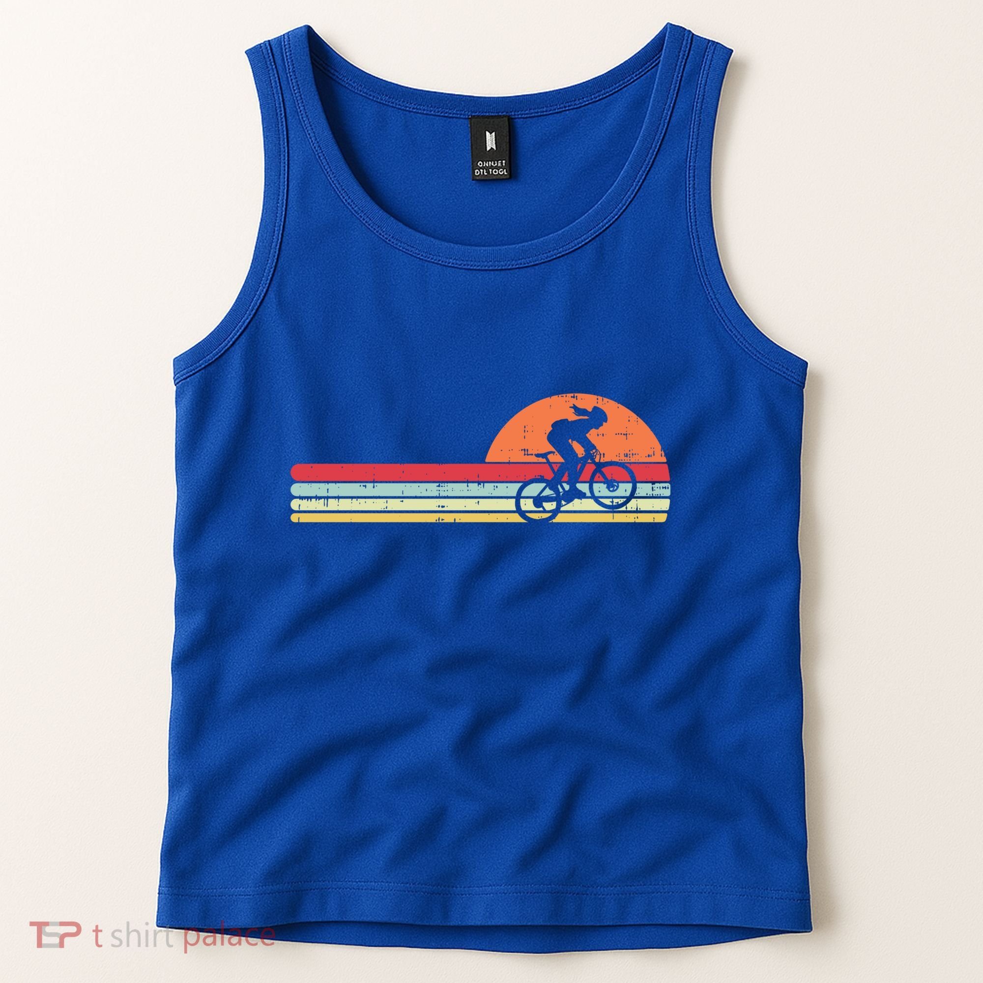 Mountain Bike Retro Cycling Bicycle Rider Gift Cute Gift Tank Top