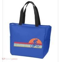 Mountain Bike Retro Cycling Bicycle Rider Gift Cute Gift Tote Bag thumb 3