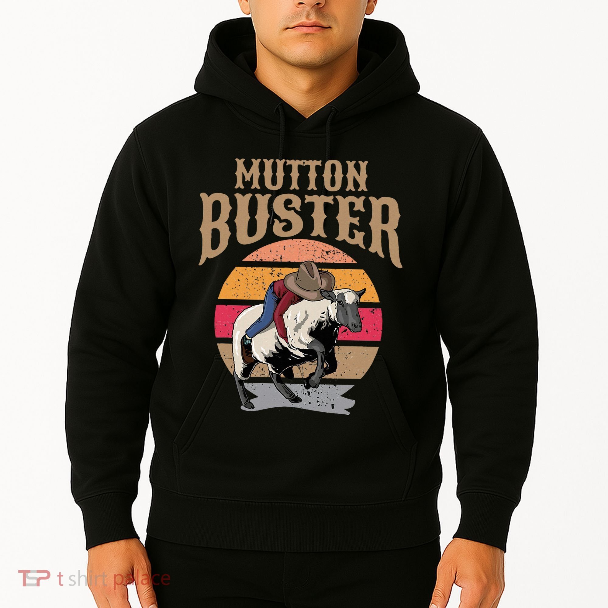 Mutton Busting Rodeo S.H.E.E.P Riding Event Buster Hoodie