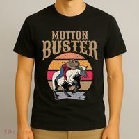 Mutton Busting Rodeo S.H.E.E.P Riding Event Buster T-Shirt thumb 3