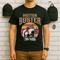 Mutton Busting Rodeo S.H.E.E.P Riding Event Buster T-Shirt thumb 6