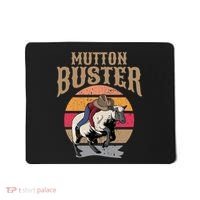 Mutton Busting Rodeo S.H.E.E.P Riding Event Buster Mousepad thumb 0