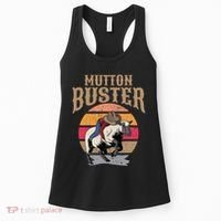 Mutton Busting Rodeo S.H.E.E.P Riding Event Buster Women's Tank Top thumb 0