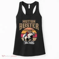 Mutton Busting Rodeo S.H.E.E.P Riding Event Buster Women's Tank Top thumb 0