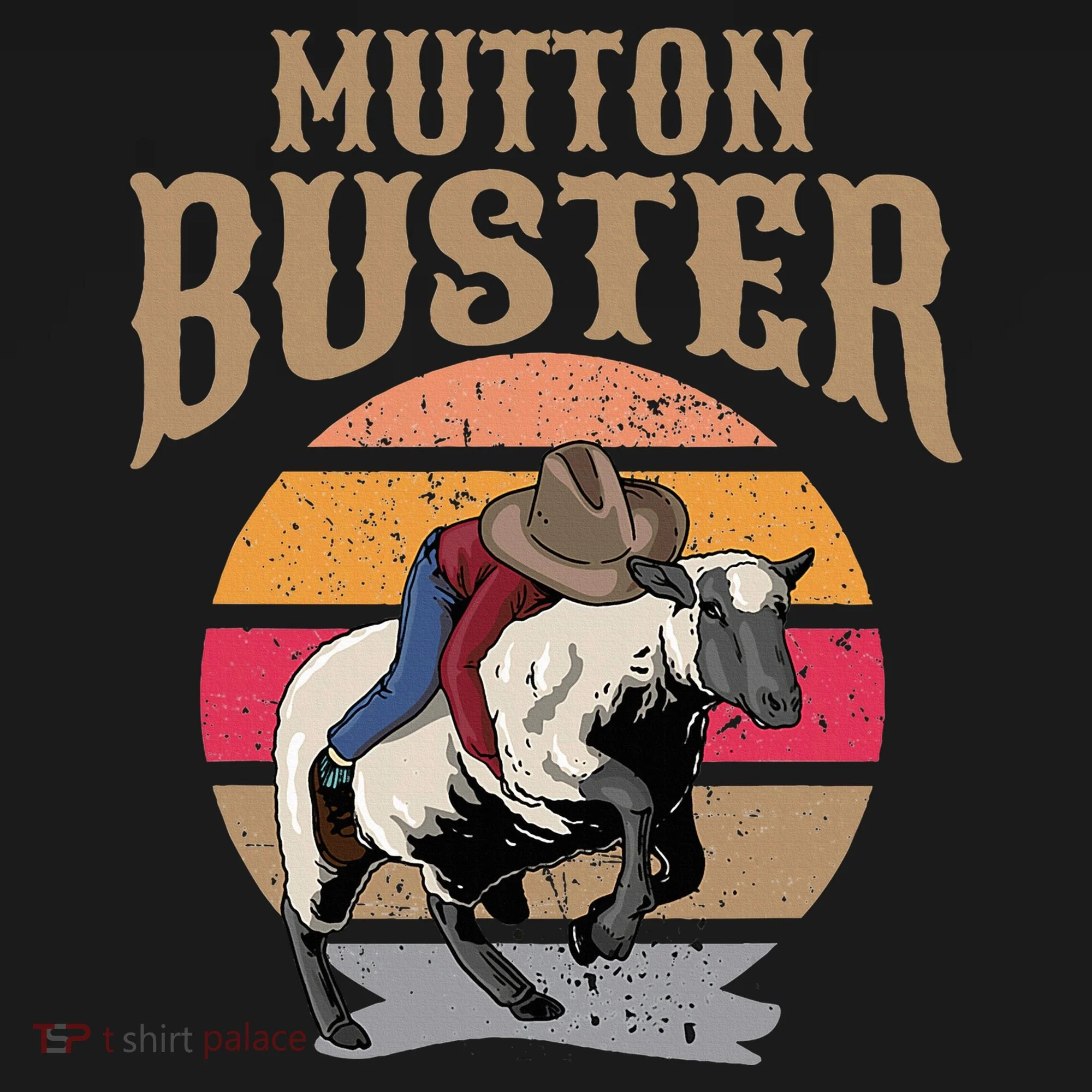 Mutton Busting Rodeo S.H.E.E.P Riding Event Buster Baby Bodysuit